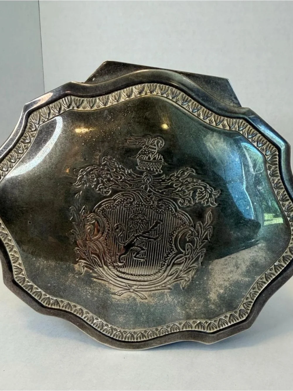 Vintage Sylver plate ornament